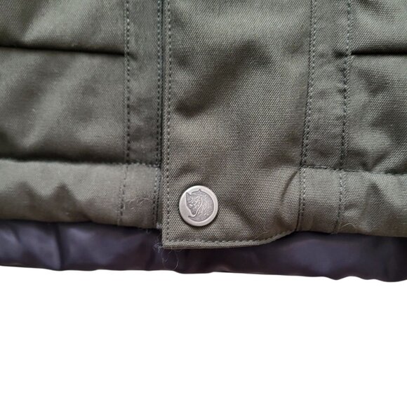 Fjallraven Nuuk Parka in Deep Forest Green Men's Size XL - Picture 9 of 14